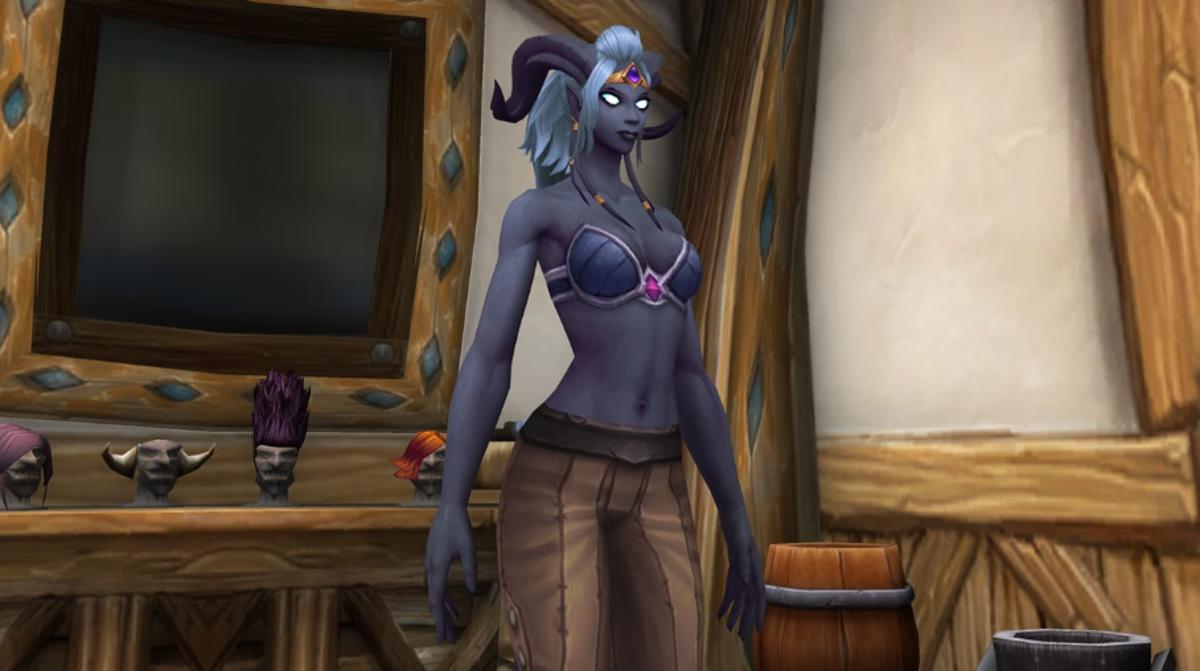Upcoming Dranei customization options for WoW Patch 10.2.5 Seeds of Renewal.
